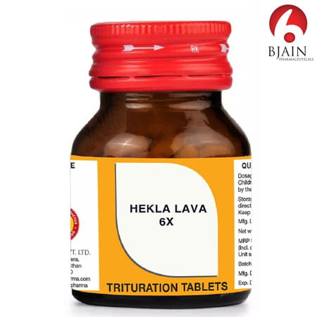 Bjain Hekla Lava Trituration Tablet 6x | 25gm