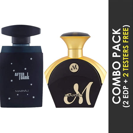 Maryaj After Dark Pour Homme Edp 100ml & M For Her Edp 90ml Pack Of 2