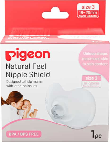 Pigeon Natural Feel Nipple Shield 1Pcs Size 3