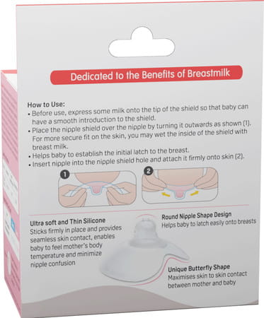 Pigeon Natural Feel Nipple Shield 1pcs Size 3