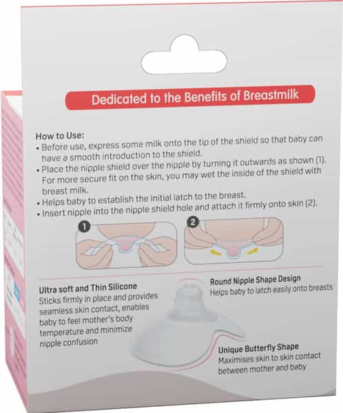 Pigeon Natural Feel Nipple Shield 1Pcs Size 3
