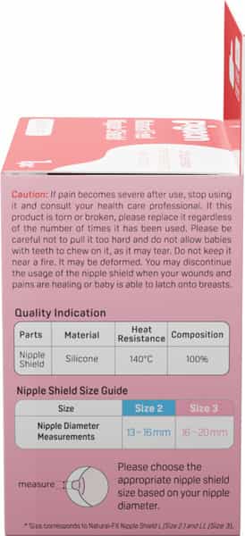 Pigeon Natural Feel Nipple Shield 1Pcs Size 3