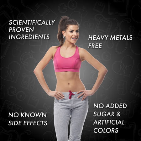 Dr. Vaidya'S Herboslim Effervescent With L-Carnitine | Garcinia | Green Apple Flavour | 15 Tablets