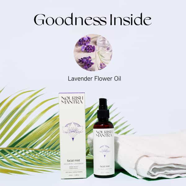 Nourish Mantra Kashmiri Lavender Face Mist -100Ml