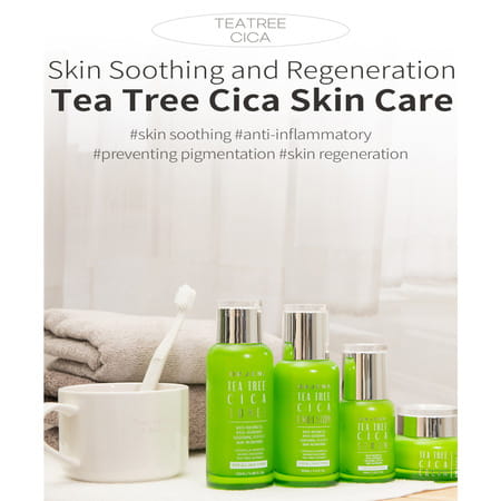 Orjena Tea Tree Cica Emulsion - Achieve Balanced - Enriched With Tea Tree - 150Ml