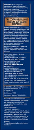 Ensure Strength Pro | 30G Protein | L-Carnitine |Low Gi | Vanilla Delight Flavour Box 400 Gm