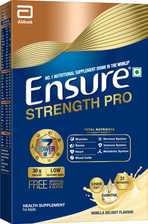 Ensure Strength Pro | High Protein L Carnitine 31 Nutrients | Vanilla 400g