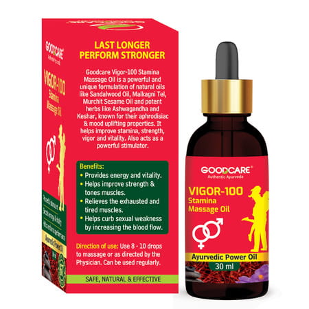 Goodcare Vigor Stamina Oil 30Ml | Boosts Energy | Endurance & Vitality Naturally