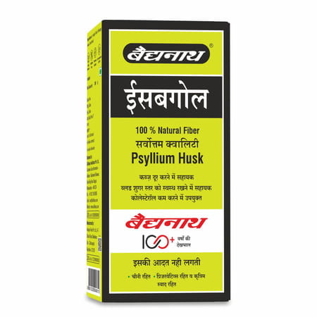 Baidyanath Asli Ayurved Isabgol - Psyllium Husk Powder Constipation Relief - 200g (Pack Of 2)