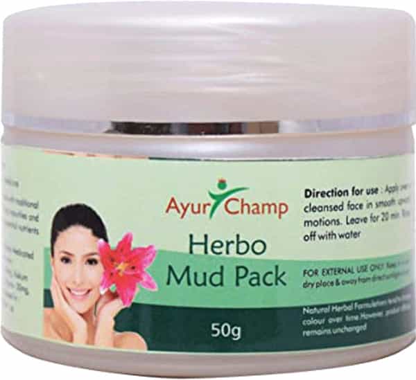 Ayur Champ Herbo Mud Pack - 50G