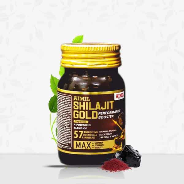 Aimil Shilajit Gold Capsule 20S | Performance Booster
