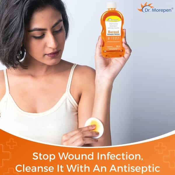 Dr. Morepen Burnol Antiseptic Solution | 500 Ml