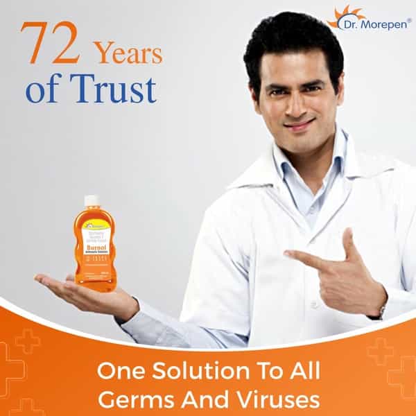 Dr. Morepen Burnol Antiseptic Solution | 500 Ml