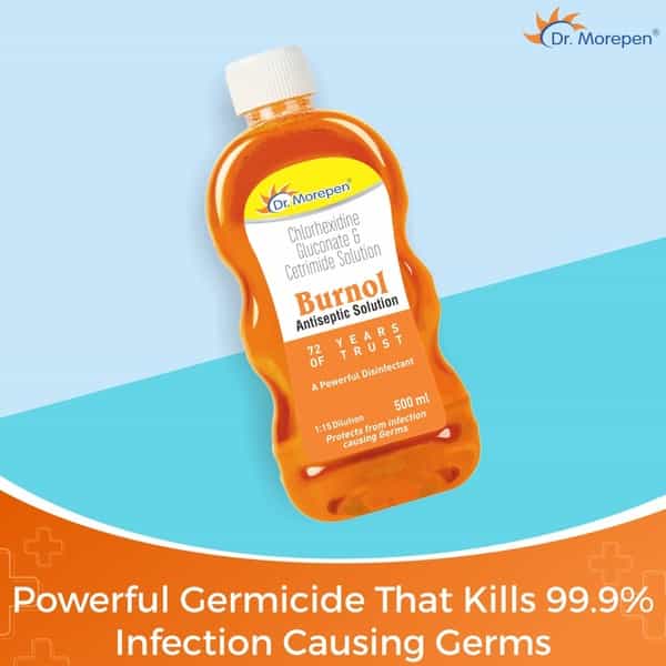 Dr. Morepen Burnol Antiseptic Solution | 500 Ml