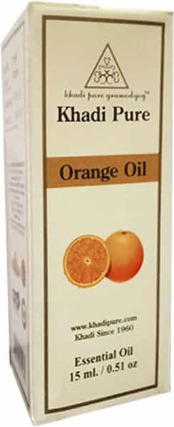 Khadi Pure Herbal Orange Essential Oil - 15Ml