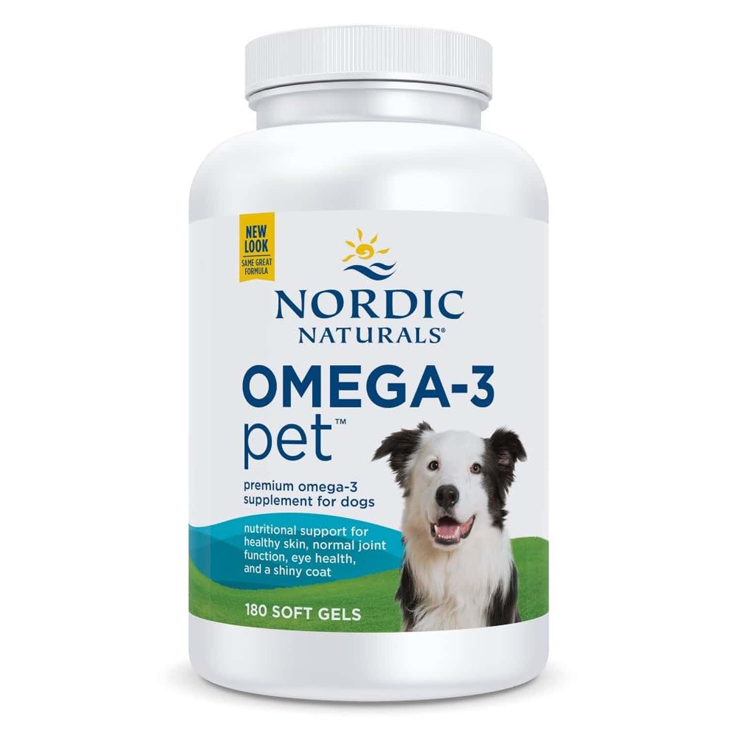 Nordic Naturals Omega 3 Pet Supplement 330 Mg Fish Oil For Dogs With Epa & Dha 180 Softgels