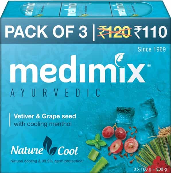 Medimix Ayurvedic Cool Soap 3*100 Gm