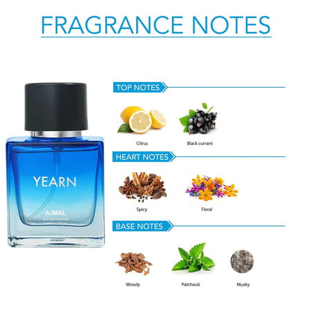 Ajmal Distraction & Ajmal Magnetize Deodorant 200 Ml Each For Unisex And Ajmal Yearn Edp 50 Ml