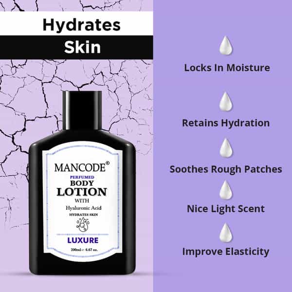 Mancode Luxure Perfume Body Lotion For Men 200Ml