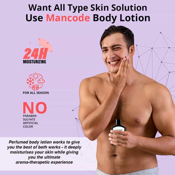 Mancode Luxure Perfume Body Lotion For Men 200Ml