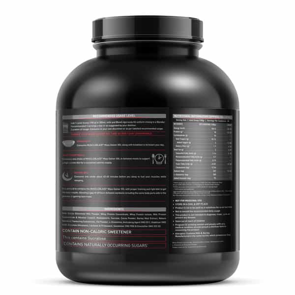 Muscleblaze Mass Gainer Xxl Chocolate 3 Kg