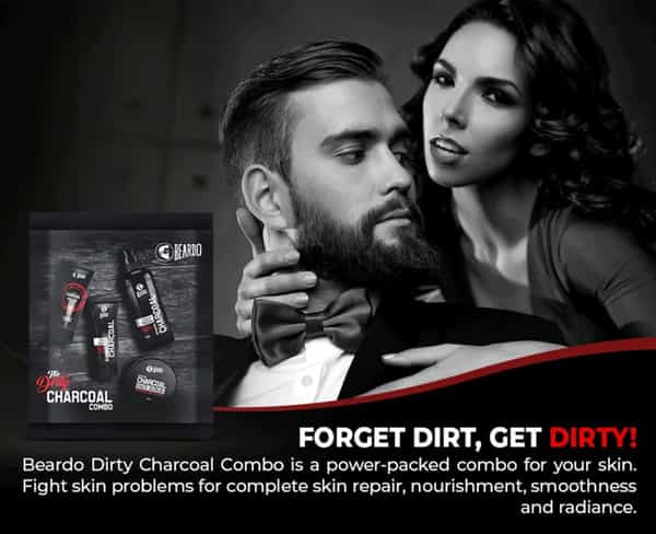 Beardo The Dirty Charcoal Combo