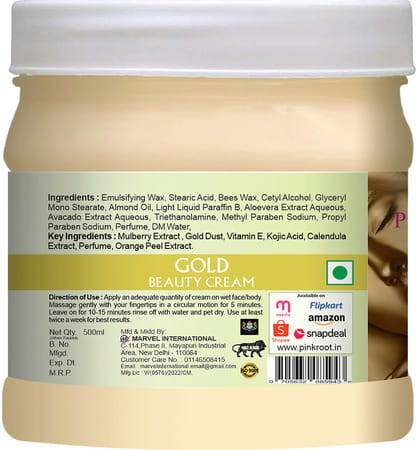 Pink Root Gold Cream 500ml