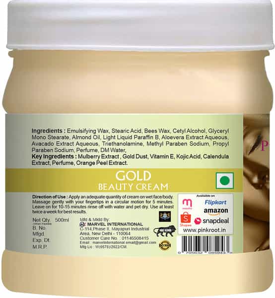 Pink Root Gold Cream 500Ml