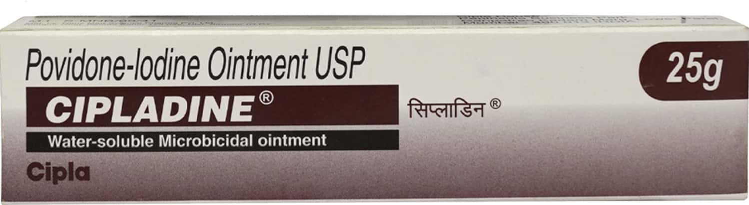 Cipladine 5% Oint 25gm (Pack Of 5)