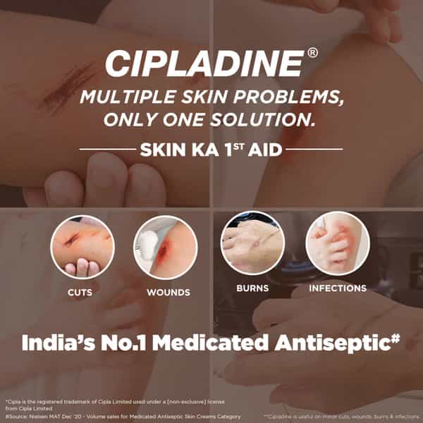 Cipladine 5% Oint 25Gm (Pack Of 5)