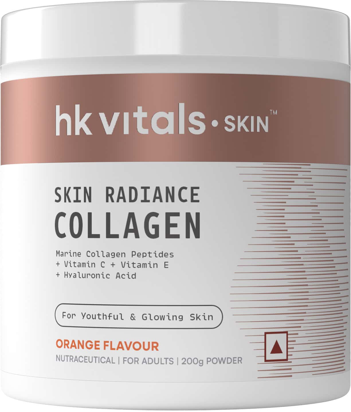 Hk Vitals Marine Collagen Supplement (orange | 200g) | Vitamin C | E | Sodium Hyaluronate