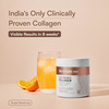 Hk Vitals Marine Collagen Supplement (Orange | 200G) | Vitamin C & E | Sodium Hyaluronate