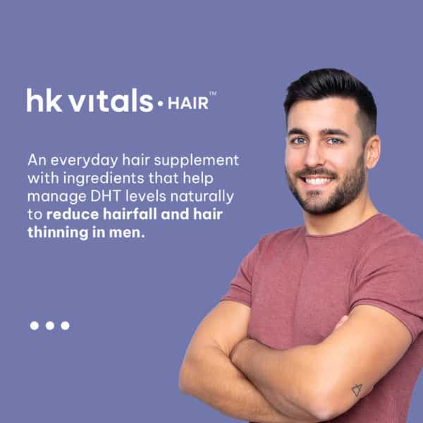 Hk Vitals Dht Blocker With Biotin (30 Tablets) | Stinging Nettle And Soya Protein