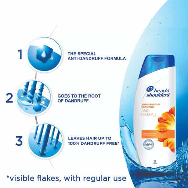 Head & Shoulders Anti Hair Fall Shampoo - 72Ml