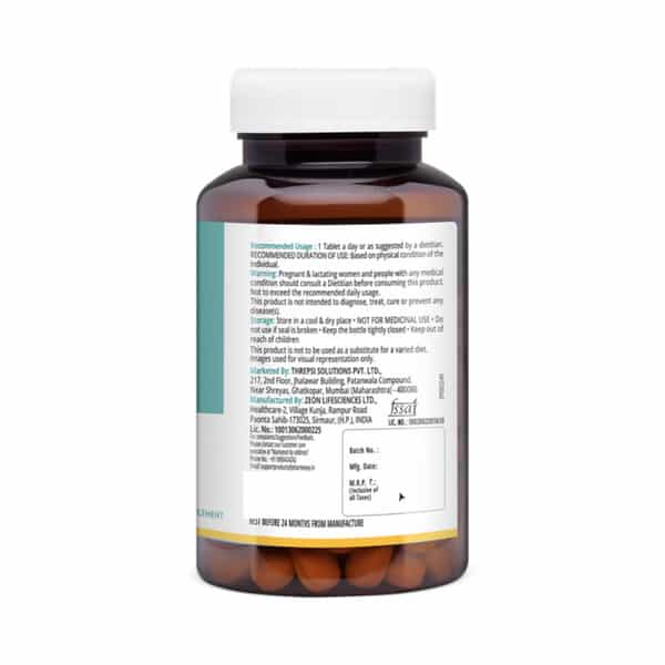 Pharmeasy Calcium Magnesium Vitamin D3 & Zinc - Bones & Dental Health - Bottle 120