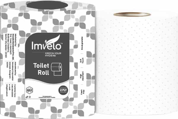 Imvelo 2 Ply Micro Embossed Premium Toilet Rolls | Pack Of 30 Rolls | 125 Pulls Each Roll | Oba Free