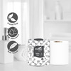 Imvelo 2 Ply Micro Embossed Premium Toilet Rolls | Pack Of 30 Rolls | 125 Pulls Each Roll | Oba Free