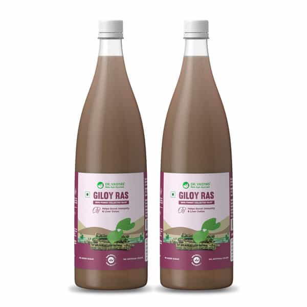 Dr. Vaidya's Giloy Juice With Antioxidant & Anti-Inflammatory Properties (Pack Of 2 - 950Ml)
