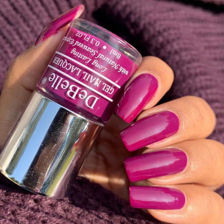 Debelle Gel Nail Polish Combo Set Of 5 Royale Viola 40 Ml (8 Ml Each) Gift For Women