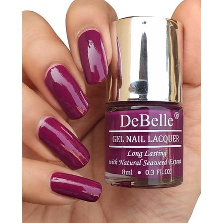 Debelle Gel Nail Polish Combo Set Of 5 Royale Viola 40 Ml (8 Ml Each) Gift For Women