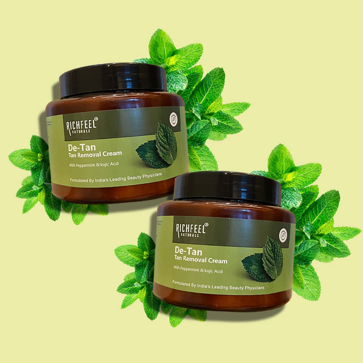 De-Tan Cream 500 G Pack Of 2