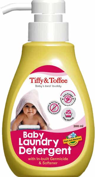 Tiffy & Toffee Baby Laundry Detergent With In-Built Germicide And Softener - 200Ml