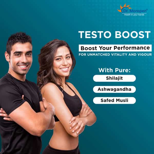 Dr. Morepen Testo Boost For Energy Stamina & Muscle Growth - 30 Tablets
