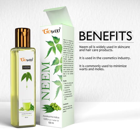 Pack Of 2 Rose Essential Oil & Neem Carrier Oil - 100% Natural & Therapeutic Grade Oil