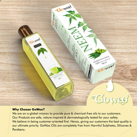 Pack Of 2 Rose Essential Oil & Neem Carrier Oil - 100% Natural & Therapeutic Grade Oil