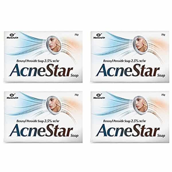 Acnestar 2.5% Soap 75Gm (Pack Of 4)