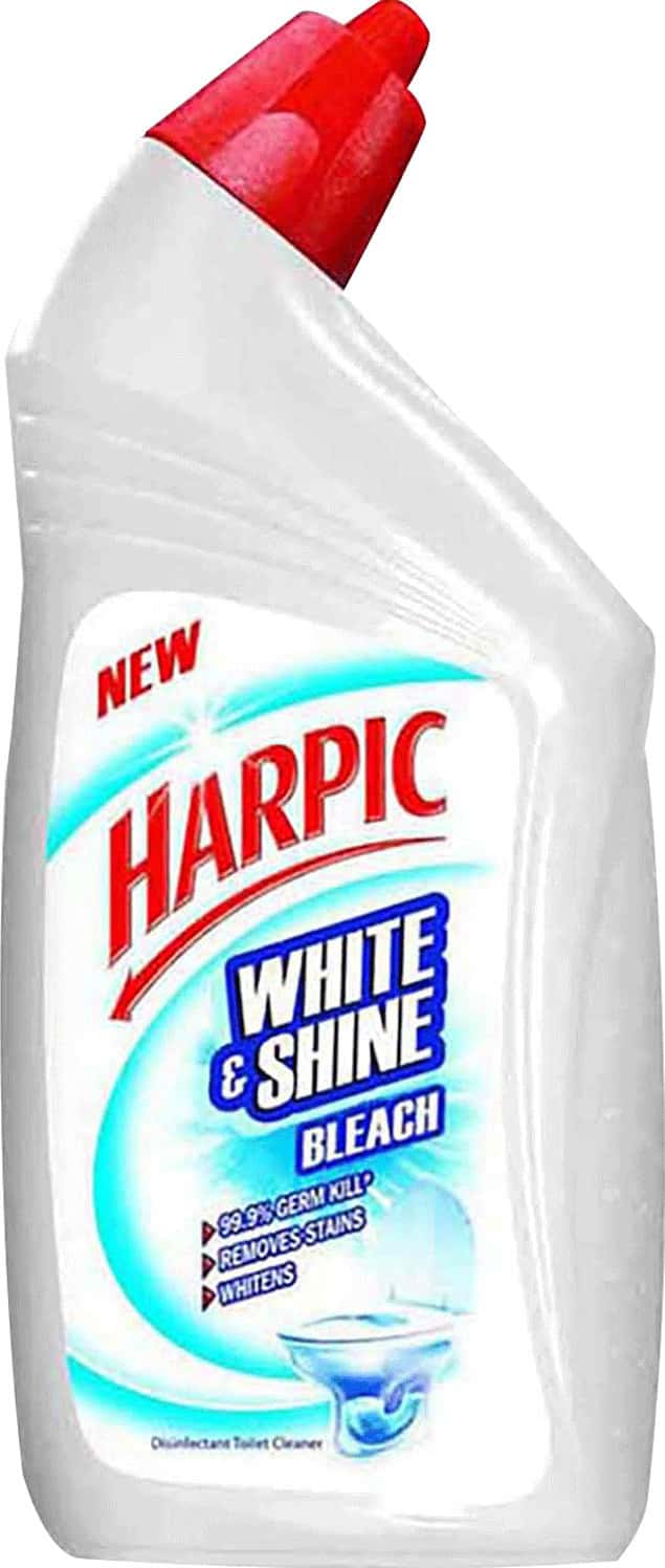 Harpic White And Shine Bleach Toilet Cleaner Bottle Of 500 Ml