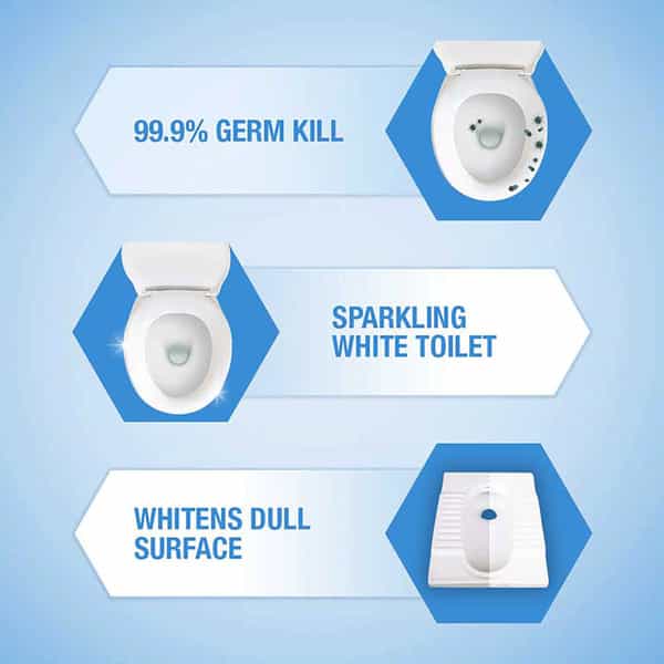 Harpic White And Shine Bleach  Toilet Cleaner  Bottle Of 500 Ml