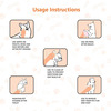 Paw Joy Anti-Bacterial Wet Wipes For Dogs & Cats | Cleansing | Deodorising & Grooming | 80 Wipes