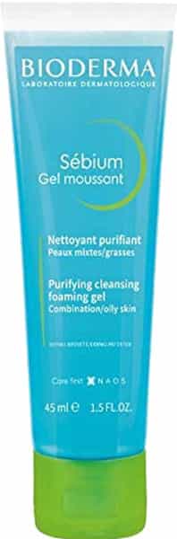 Bioderma Sebium Gel Moussant Cleansing Foaming Gel Combination/Oily Skin 45Ml